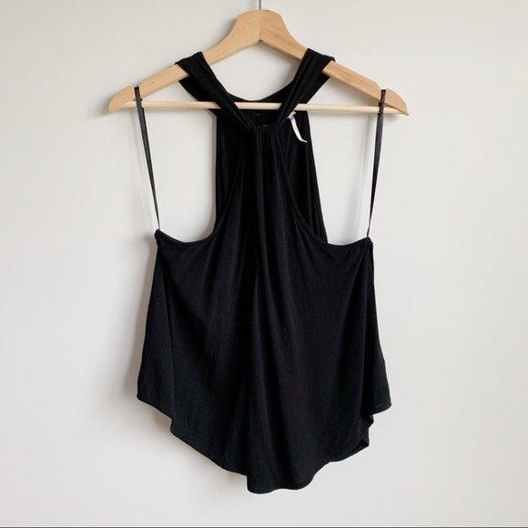 Free People Flowy Halter Top Small - Picture 2 of 9